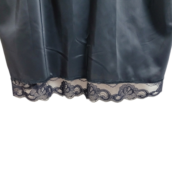 Trina Turk Black Nika Shift Dress Size 6 Sleeveless Crepe Drape Back Minimalist - Picture 7 of 9